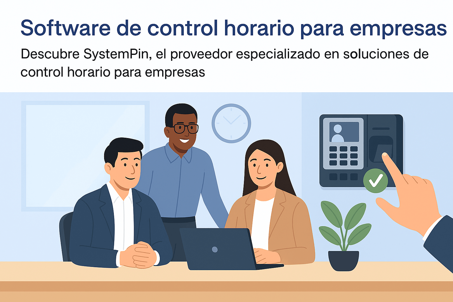 software de control horario para empresas SystemPin