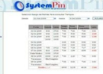 Web para el Control de Horarios para Empleados